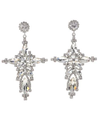 Large Chandelier Rhinestone Earring
