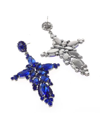 Large Chandelier Rhinestone Earring