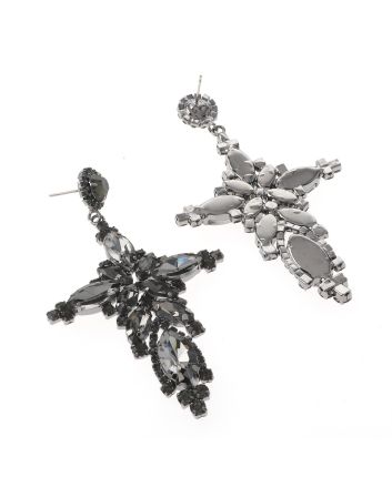 Large Chandelier Rhinestone Earring