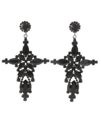 Large Chandelier Rhinestone Earring