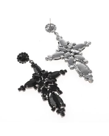 Large Chandelier Rhinestone Earring