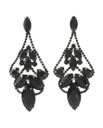 Large Chandelier Rhinestone Earring