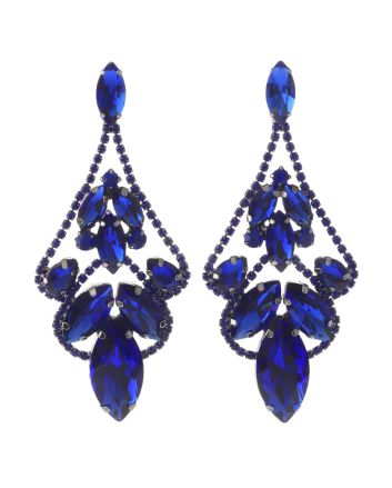 Large Chandelier Rhinestone Earring