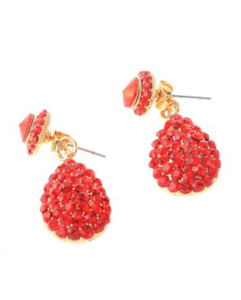 Rhinestone Post Earrings