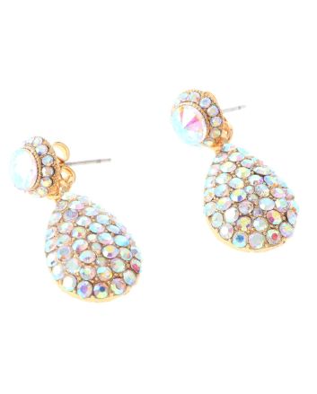 Rhinestone Post Earrings