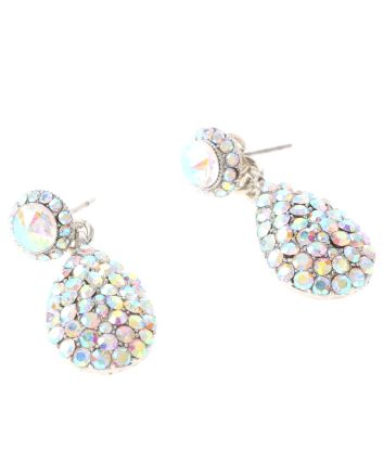 Rhinestone Post Earrings