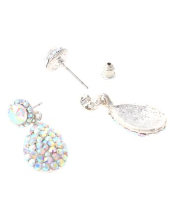 Rhinestone Post Earrings