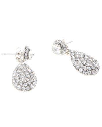 Rhinestone Post Earrings