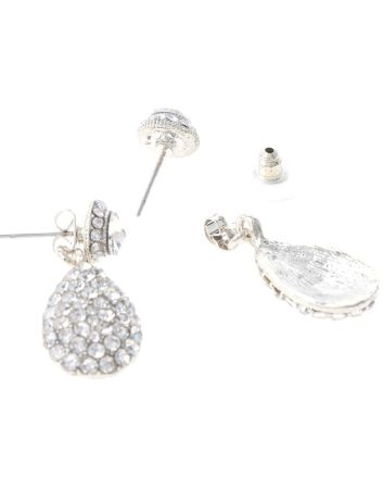 Rhinestone Post Earrings