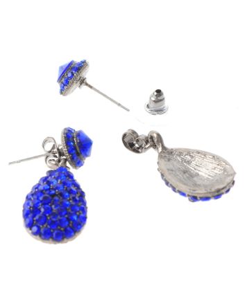 Rhinestone Post Earrings