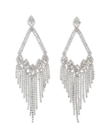 Rhinestone Post Earrings