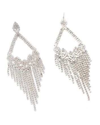 Rhinestone Post Earrings