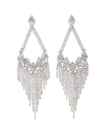 Rhinestone Post Earrings