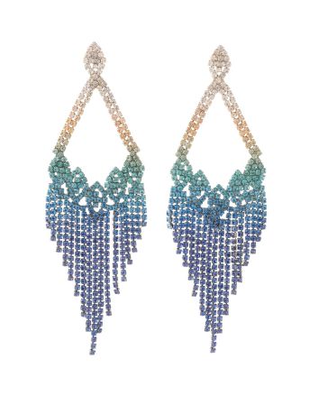 Rhinestone Post Earrings