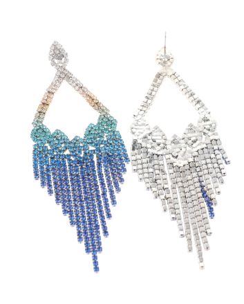 Rhinestone Post Earrings