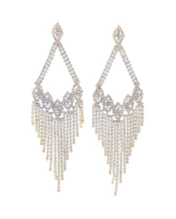Rhinestone Post Earrings