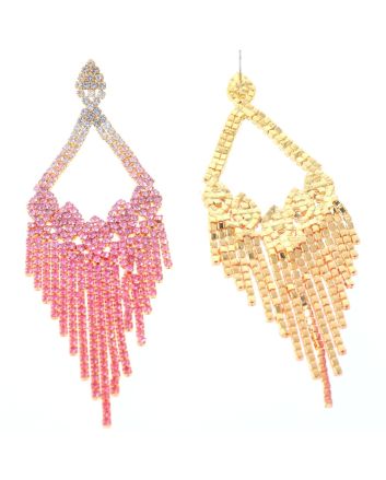 Rhinestone Post Earrings