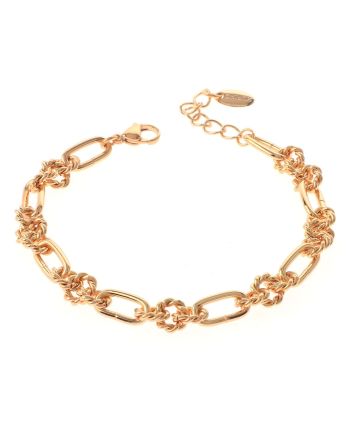 Gold Plated Lobster Claw Bracelet