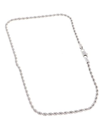 Rhodium  Plated Chain