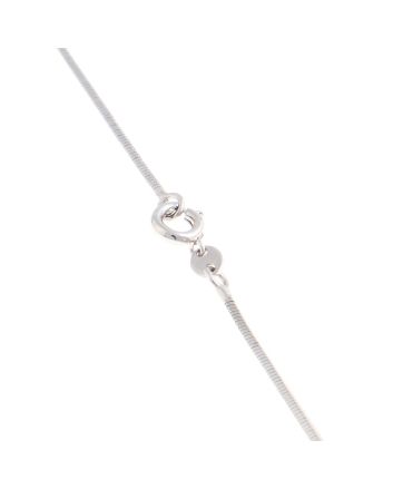 Rhodium  Plated Chain