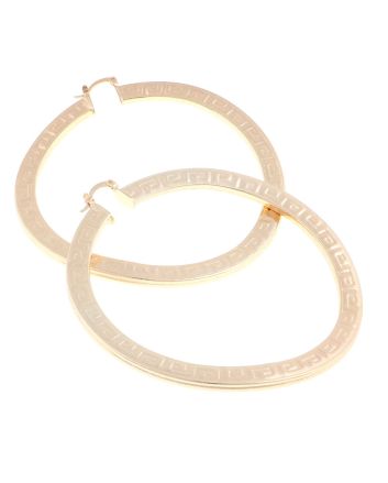 Gold Plated Hoop Earrings