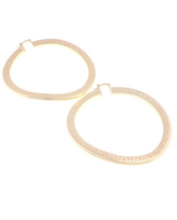 Gold Plated Hoop Earrings