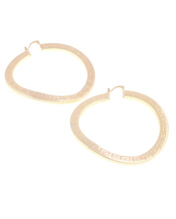 Gold Plated Hoop Earrings