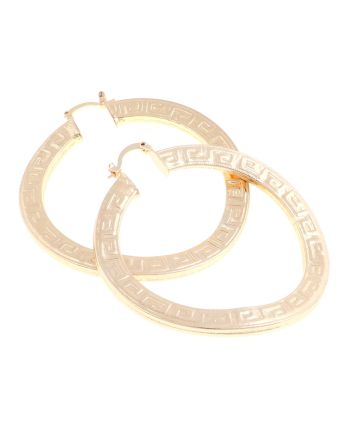 Gold Plated Hoop Earrings
