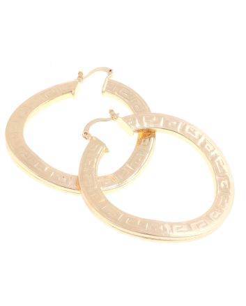 Gold Plated Hoop Earrings