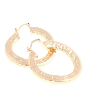 Gold Plated Hoop Earrings