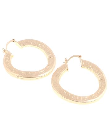 Gold Plated Hoop Earrings