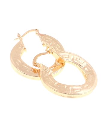 Gold Plated Hoop Earrings