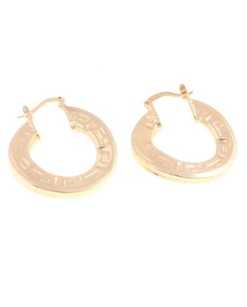 Gold Plated Hoop Earrings
