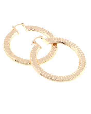 Gold Plated Hoop Earrings