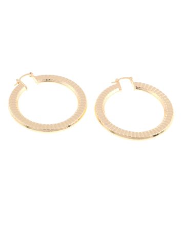 Gold Plated Hoop Earrings