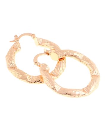 Gold Plated Hoop Earrings