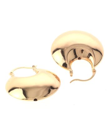 Gold Plated Hoop Earrings