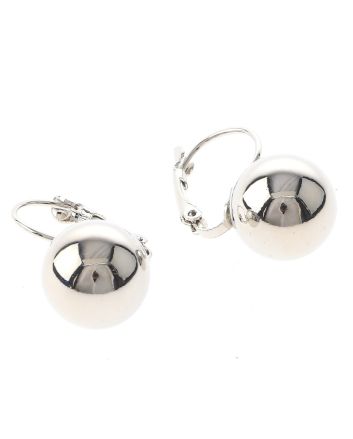 Silver Plated Hoop Earrings