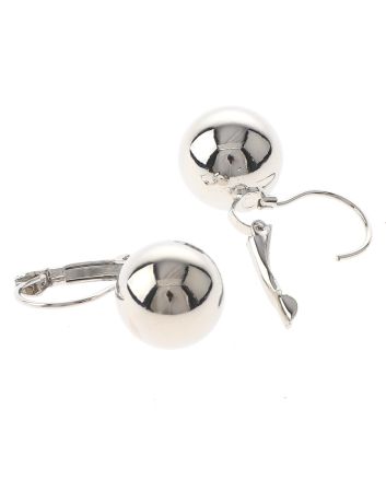 Silver Plated Hoop Earrings