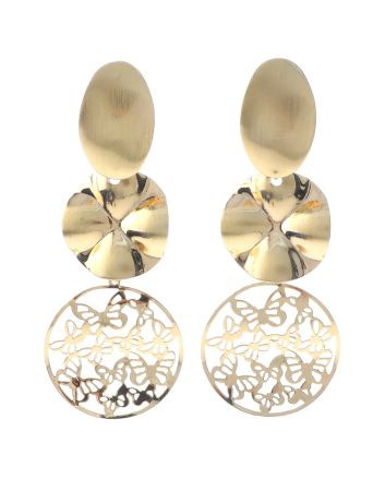 Gold Plated Post Earrings
