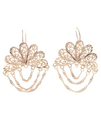 Gold Plated Hook Earrings
