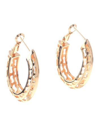 Gold Plated Hoop Earrings