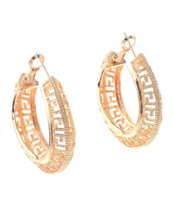 Gold Plated Hoop Earrings