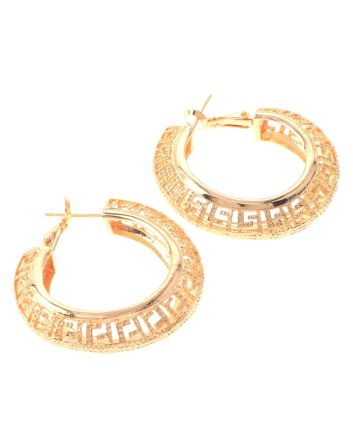 Gold Plated Hoop Earrings