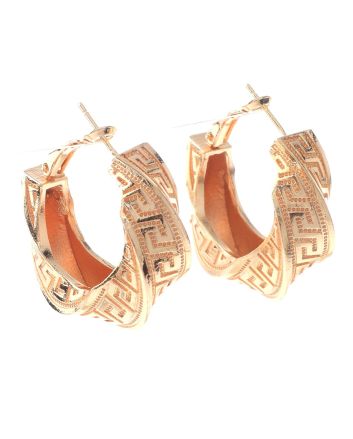 Gold Plated Hoop Earrings