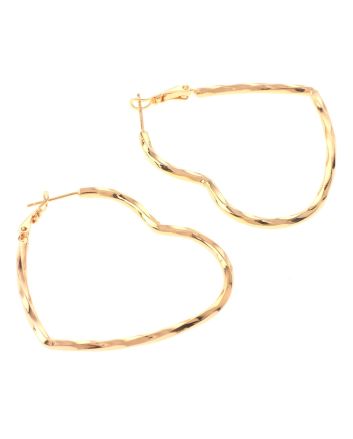 Gold Plated Hoop Earrings