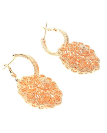 Gold Plated Drop Earrings