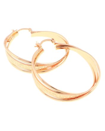 Gold Plated Hoop Earrings
