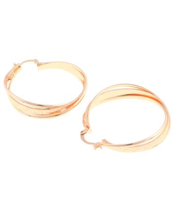Gold Plated Hoop Earrings