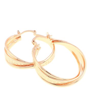 Gold Plated Hoop Earrings